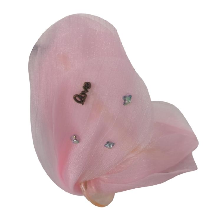 Summer Mesh Hair Bows Clip For Women Fashionable Hairpins Secure Barrettes Design Lightweight Comfortable Wear