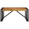 VidaXL Table basse 80x80x35 cm bois massif acacia, table latérale, table de salon, table d'accent, bout de canapé, table 4016672