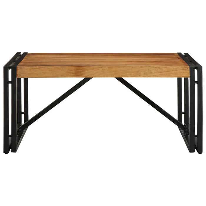 VidaXL Table basse 80x80x35 cm bois massif acacia, table latérale, table de salon, table d'accent, bout de canapé, table 4016672