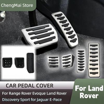 Stainless Steel Car Pedals for Land Rover Freelander 2 LR2 2008-2014 Gas Brake Rest Pedal Cover Accessories