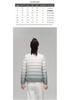 TP9124 Women's Gradient Lightweight Stand-up Collar Down Jacket