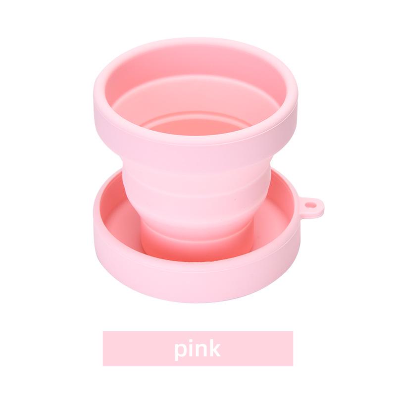 Silicone Foldable Travel Cup - Portable, Anti-Fall, Telescopic, Perfect for Outdoors & Holidays