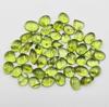 Natural Peridot Mix Shape Cabochon Loose Gemstone Lot 20-25 Pcs 30 CT For Jewelry Making
