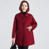 Fengmao Women's Wool Blend Mid-Length Coat