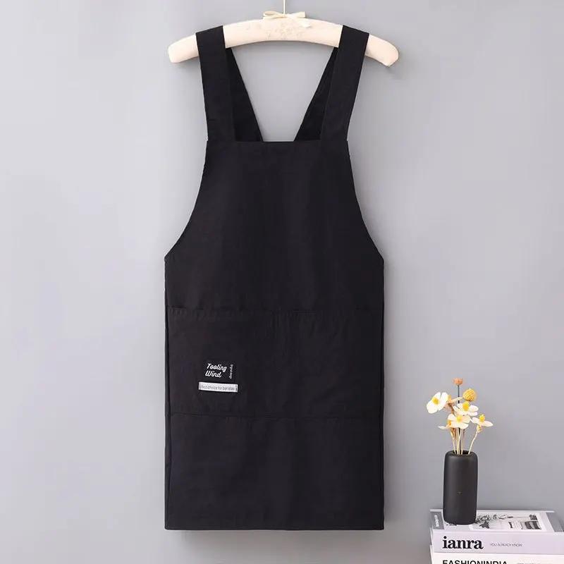 New Long Sleeve Kitchen Apron Waterproof Oil Resistant Cooking Protective Chef Workwear for Cooking Baking BBQ Restaurant