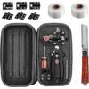 Kit d'outils de greffage 2 en 1, Sécateur, Greffage en V, Greffage en U, Parfait pour le greffage des arbres fruitiers, Comprenant des rubans de greffage, un couteau de greffage et des lames de rechange
