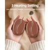 Rechargeable Hand Warmers, 2 Pack, 7200mAh Portable & Reusable, Fast 3S Heating for Outdoor, Hiking, Chilblain Prevention