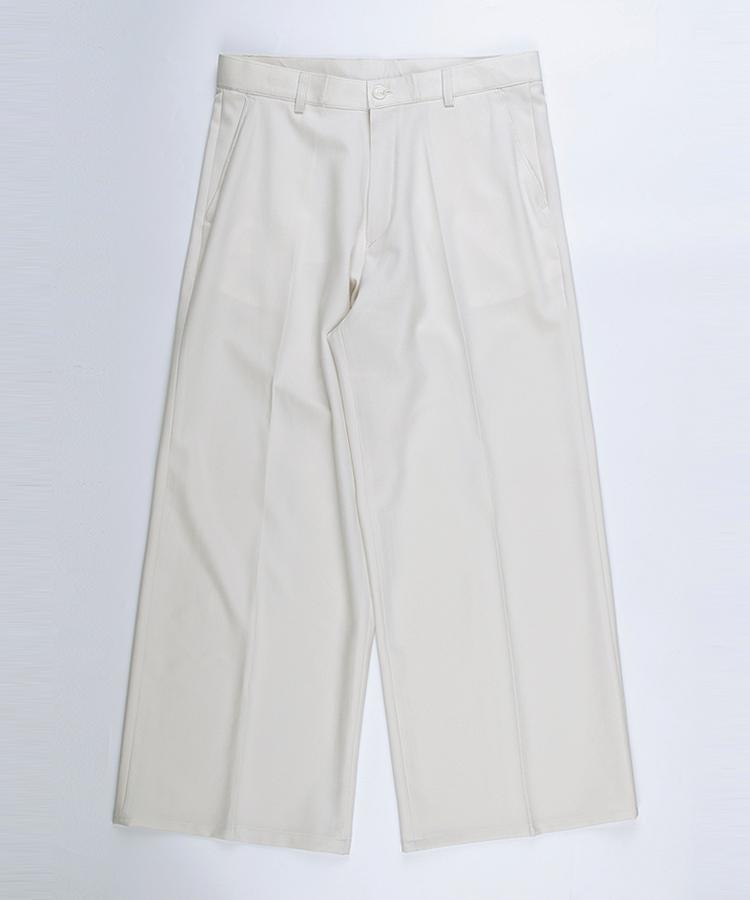 Seuteulaikeu Roomy Breezy Relaxed Trousers (Cream)
