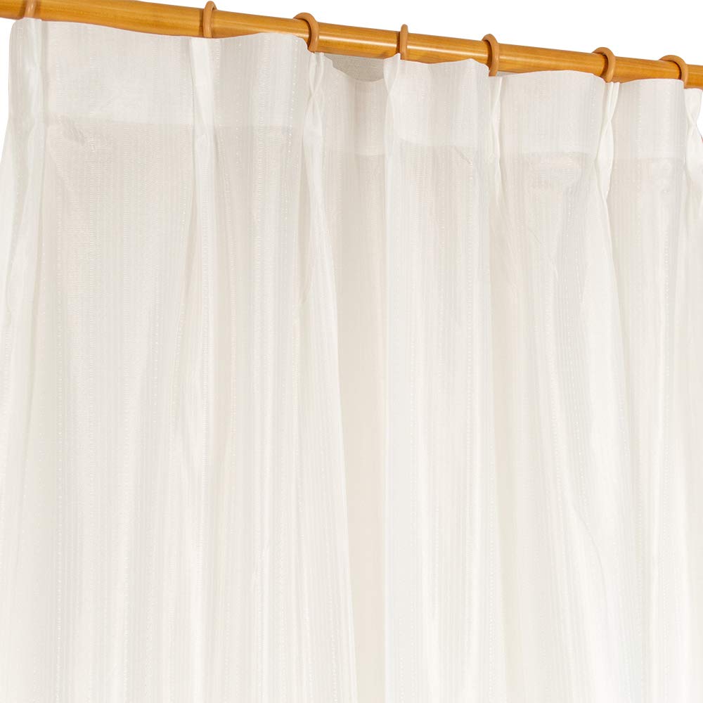 

Кружево Ариэ Ширина 150см х Длина Комплект простых штор Цель, Белый, 223см, 2, Машинная стирка, Дизайн, белый