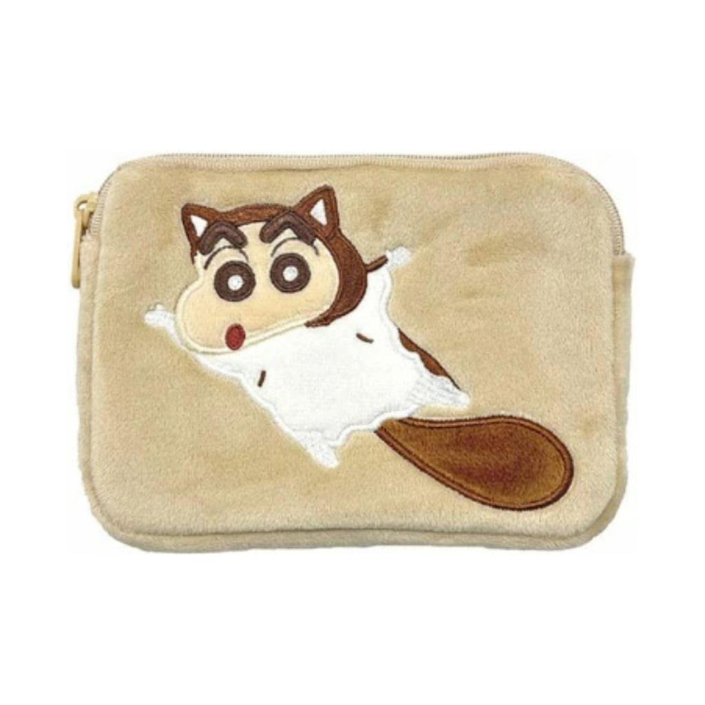 SK Japan Crayon Nari Kiri Animal Mini Tissue Pouch Flying Squirrel Shin-chan