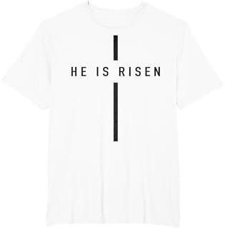 

He is risen jesus for christians easter TShirt Unisex T-Shirt XXXXL