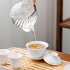 Leshui Nordic Suet Jade Style Travel Tea Set