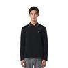 Fila Heritage Mode Einfach Klassisch Lässig Business Alltag Vielseitig Bequem Strick Langarm Poloshirt Herren Oberteile Legendary-Blue F11M548223FNV