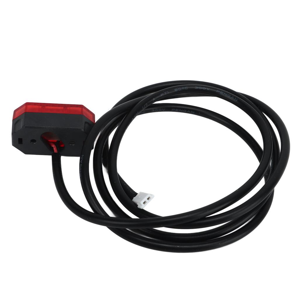 8.5in Rear Tail Light Polygon Stoplight Electric Bike Tail Lamp for 1:2 Model 4 Hole Electric Scooter