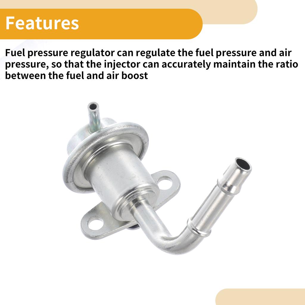 UXCELL Fuel Pressure Regulator for Nissan Patrol 1988-1997 No.2267053J00 Metal 1 Pc