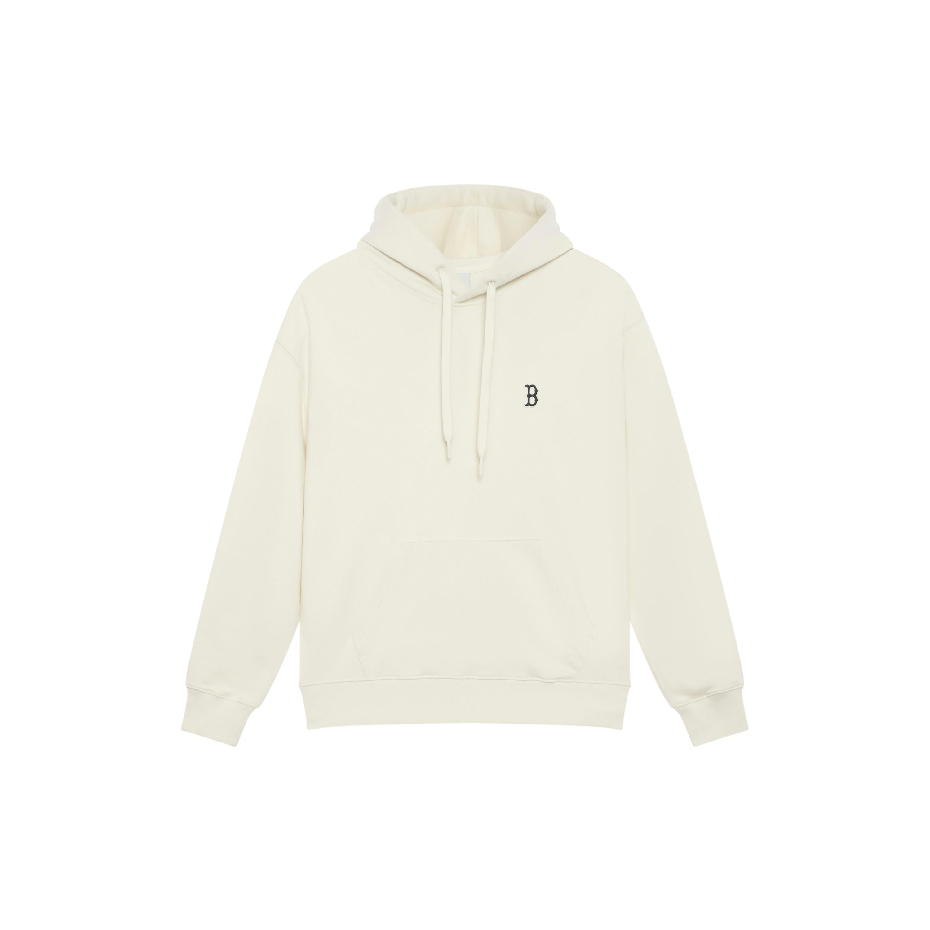MLB Boston Red Sox Basic Collection 24FW Pre Fall Hoodie Unisex Cream 3AHDB0144-43CRD M