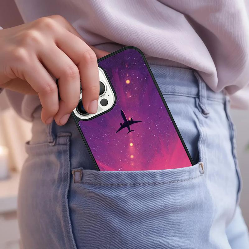 Aircraft Plane Airplane Phone Case For iPhone 17 Air 15 16e 14 13 Pro Max Coque 12 11 Pro Max PLUS cover