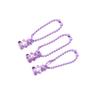 5pcs/lot Candy Color Colorful Cute Resin Bear Keychain Mini Bear With Chain For DIY Jewelry Making Finding Accessories