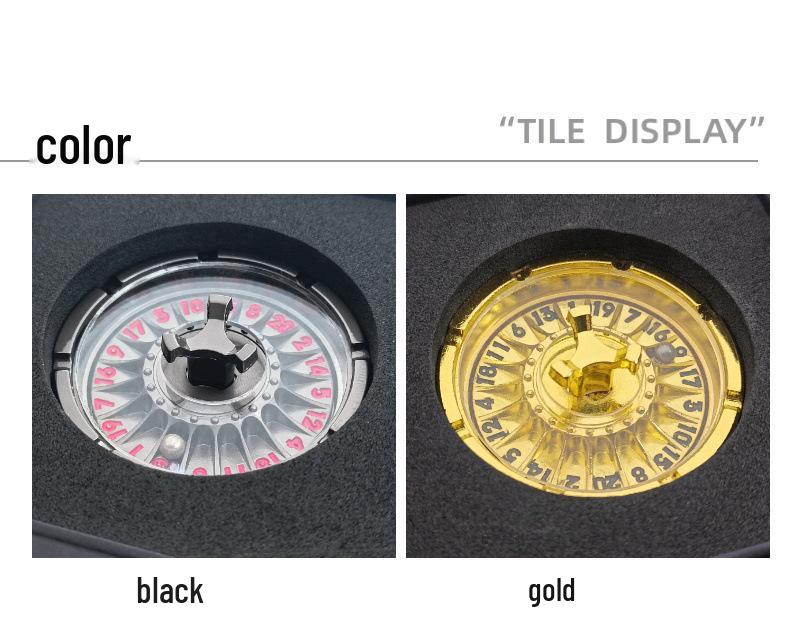 Rotating Metal D20 Dice Ball for DND Tabletop Games and Accessories