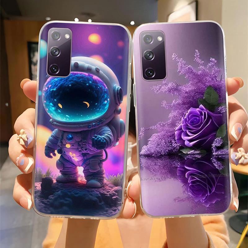 Shockproof Case for Samsung Galaxy S20 FE / S21 FE Soft Clear TPU Silicone Phone Cases for Samsung Galaxy S20 FE Back Cover Capa