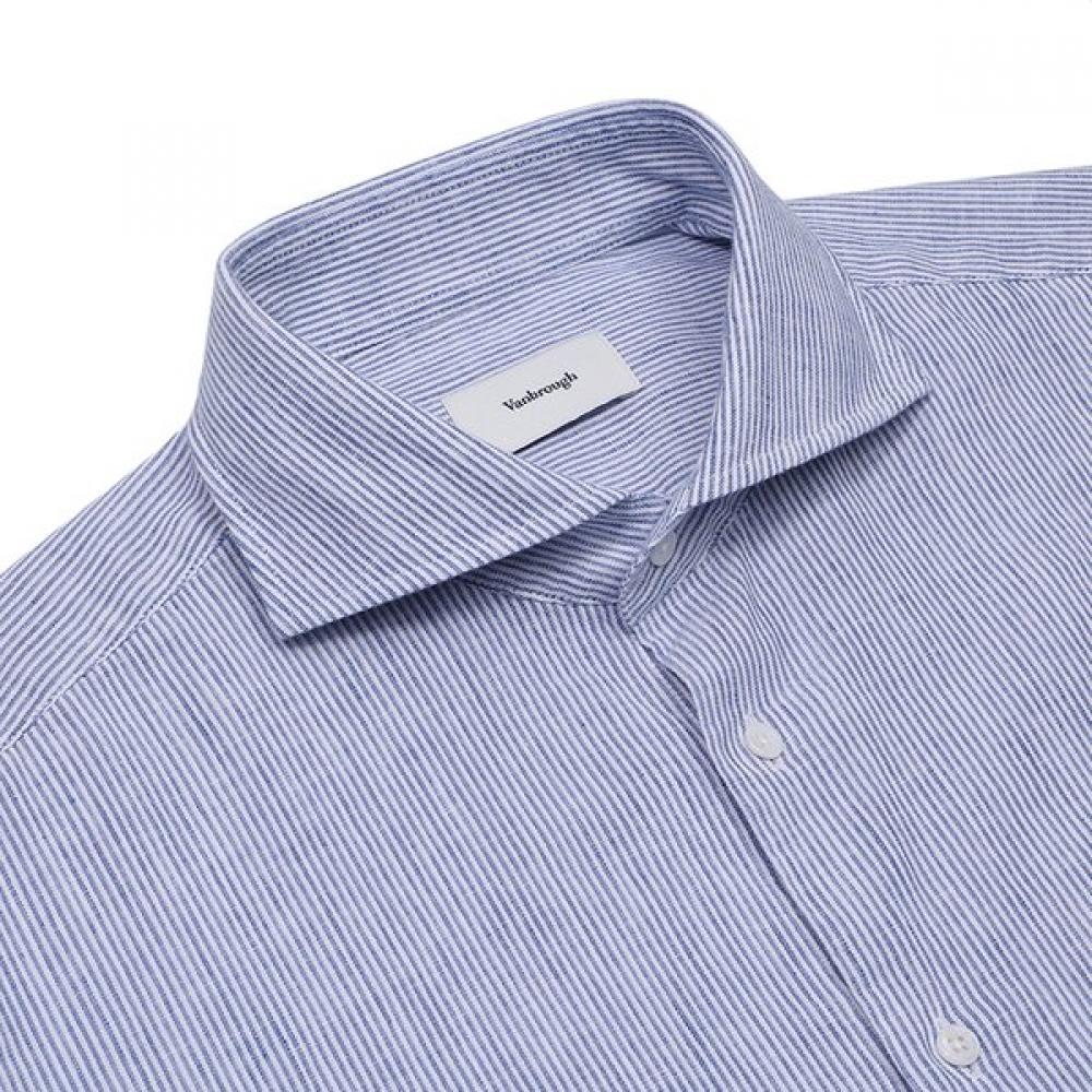 Vanbrough Luxury Linen Stretch Stripe Shirt Bossg1050 Bu 