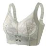 Light Green Lace Underwired Bra with Wide Adjustable Straps and Bow Details
