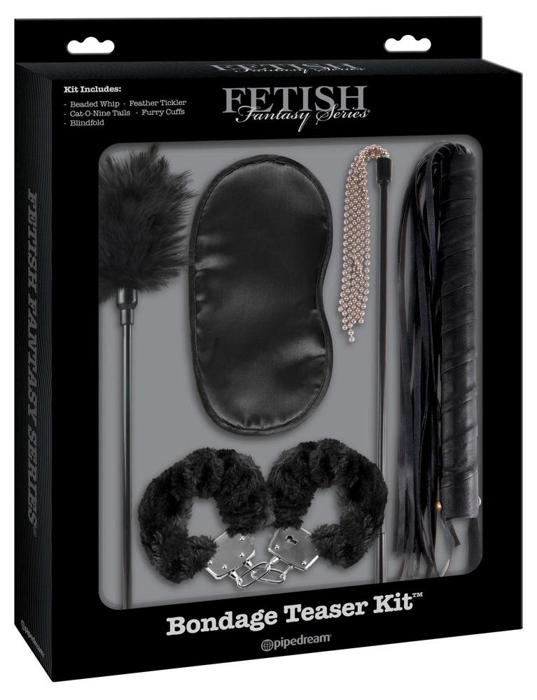 Fetish - 5-Piece BDSM Play Set Black