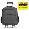 Borsa Trolley con Ruote Staccabili: Bagaglio a mano ad alta capacità, Zaino da fitness, Bagaglio da viaggio d'affari