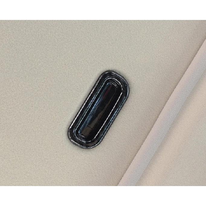 For Mitsubishi Pajero V80 V93 V95 V97 V98 2007- Car Accessories ABS Carbon Interior Car Sunroof Switch Button Cover 1PC