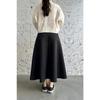 Puff Scuba Black Skirt