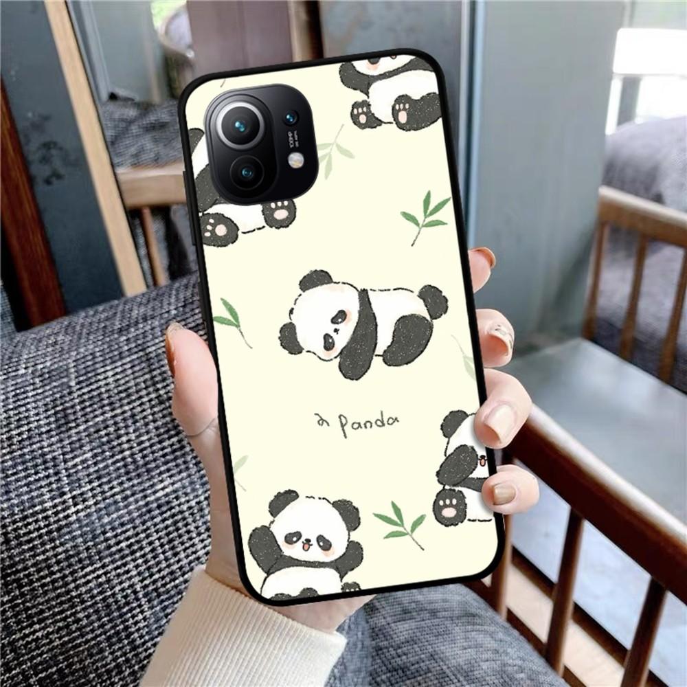Panda Cute Phone Case For Samsung S 20 21 22 23 Plus Ultra For Redmi Note 8 9 10 11 For Huawei Y 5 6 9
