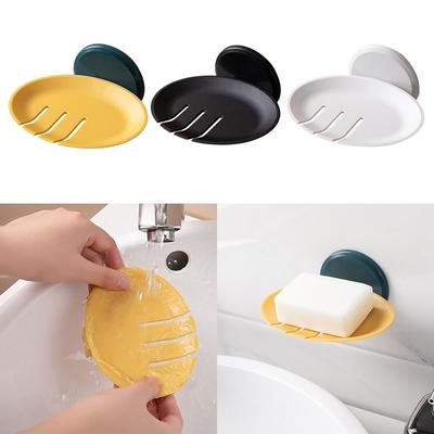 Punch-free Soap Dish Wall Hanging Soap Holder Quality Soap Box  Bathroom