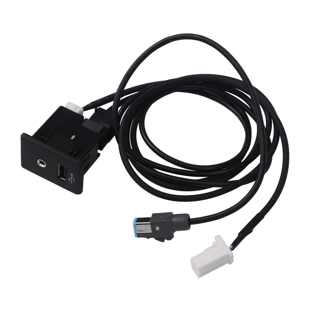 Audio Socket 28023-4BA0B Direct Installation Quick Installation Wear-Resistant Material 150CM Length AUX Connection