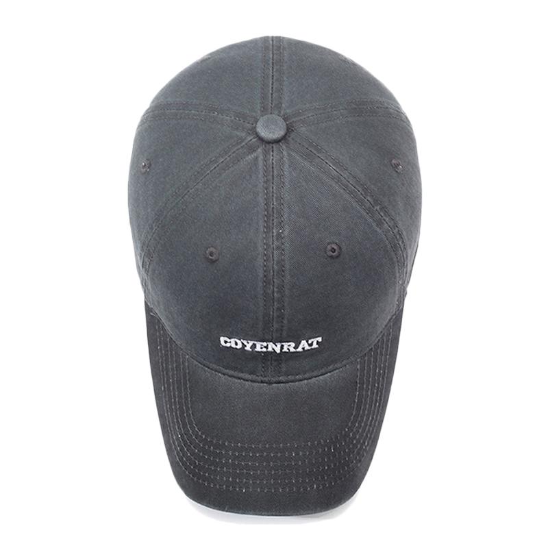 Vintage Letter Embroidered Baseball Cap Men Women Cap