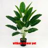 1pc 18 Leaves Artificial Plants Large Tropical Palm Tree Fake Banana Plants Leaves Real Touch for Home Garden Party Decor 2025