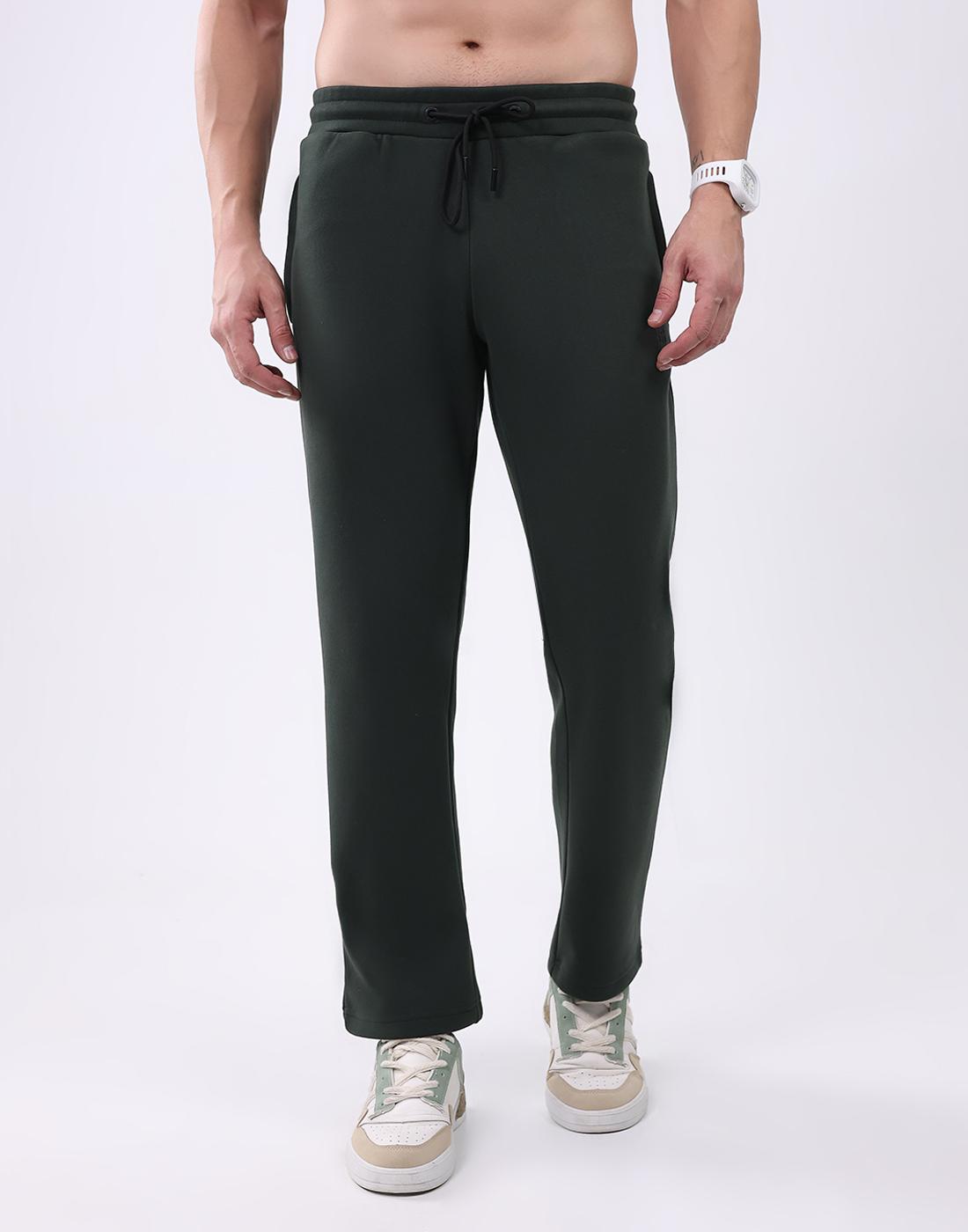 Рок его Мужской Средней Посадки Регулярного Кроя Низ 3XL оливковый