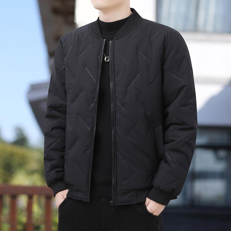 Casual down cotton jacket men's winter thickened warm cotton clothes young students Korean version of winter jacket cotton jacket