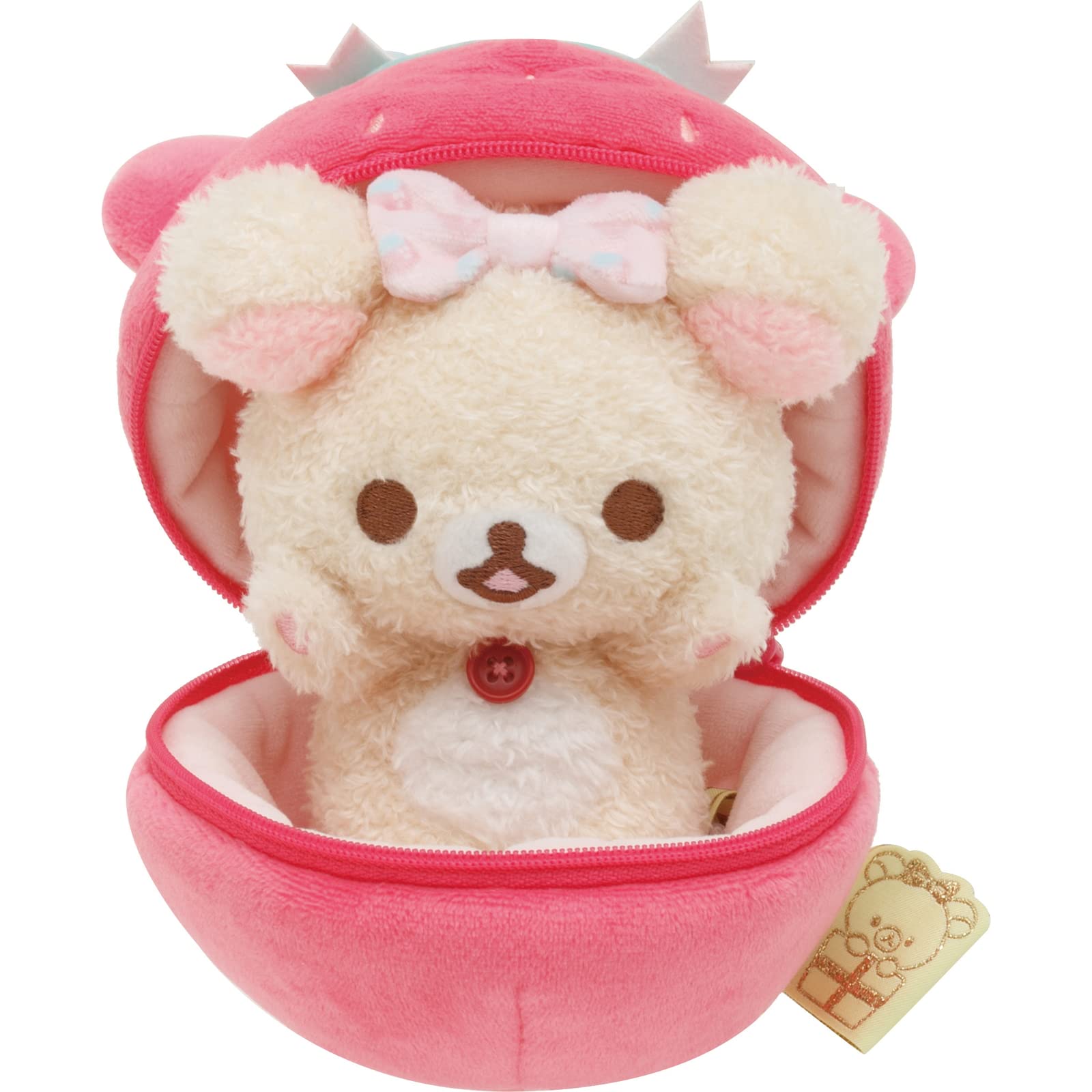 

San-X Rilakkuma Мягкая игрушка Улыбаюсь, счастлив для тебя Корилаккума MF81701