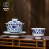 Chengdexuan Jingdezhen Handmade Sancai Gaiwan