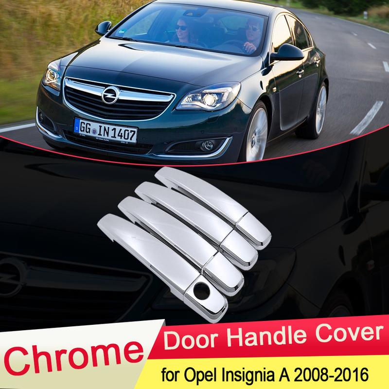 for Opel ignia A MK1 2008 2009 2010 2011 2012 2013 2014 2015 2016 Chrome Door Handle Cover Trim Accessories Vauxhall Holden