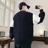 Anyang Men's Color Block Wool Sweater - Autumn/Winter 2024 Collection