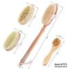 5-Piece Boar Bristle Exfoliating Brush Set