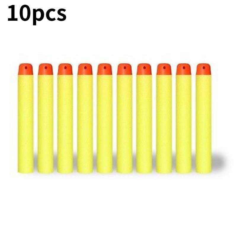 Colorful Eva Foam Elite Darts Soft Hollow Tip Refill Bullets 7.2cm Compatible