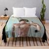 Vinnie Hacker Throw Blanket Hairy Anime for Winter Thermals For Travel Blankets
