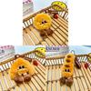 Baking Series Plush Toy Hamburger Toast Bread Cute Doll For Girls Gift Bag Charm