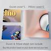 3Pcs Pinocchio'S Magical Adventure Bedding Sets For All Sizes New 3D Printed Bed Cover Comforter Duvet Cover Pillowcase Bedroom Decoration