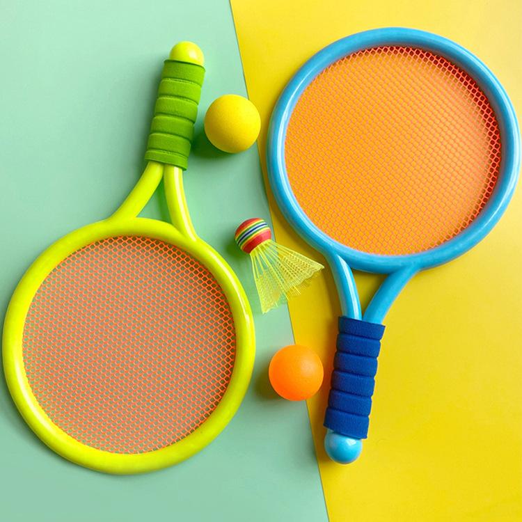Costum de rachetă de badminton pentru copii, rachetă de tenis dublă, jucării sportive pentru elevi de școală primară