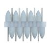 10Pcs/Lot 2.35mm Dental Silicone Rubber Polishers Burs Grinding Heads HP Shank Drill Rotary Teeth Whitening Dentist Tool
