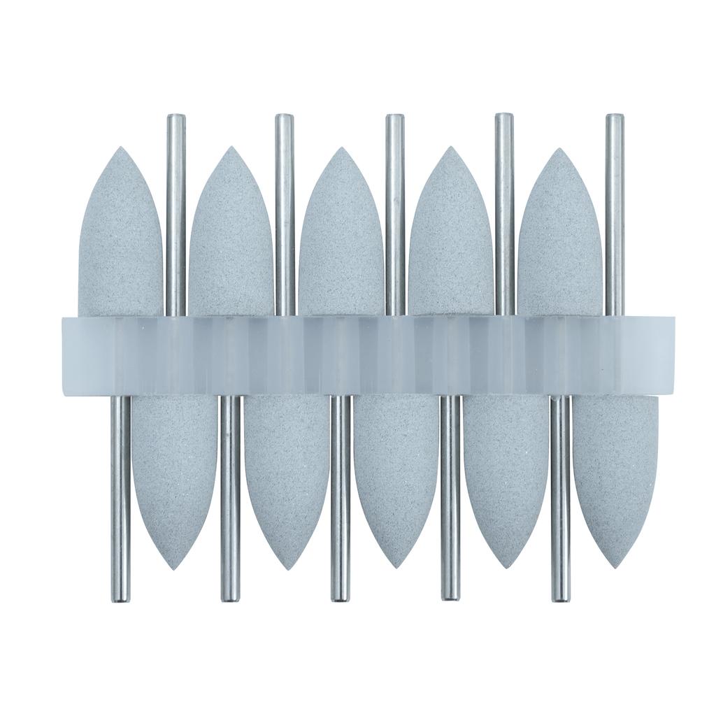 10Pcs/Lot 2.35mm Dental Silicone Rubber Polishers Burs Grinding Heads HP Shank Drill Rotary Teeth Whitening Dentist Tool