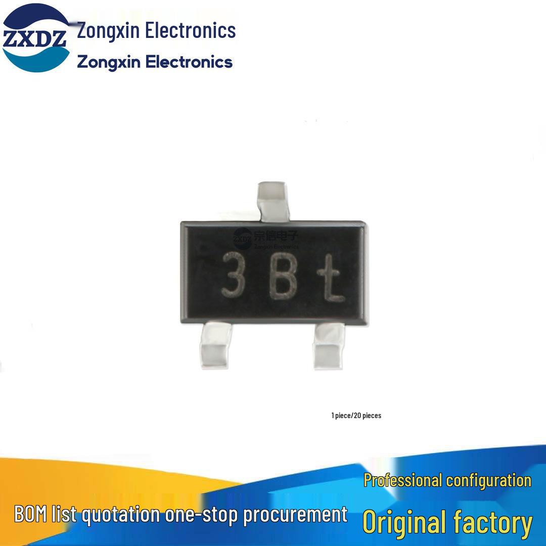 

BC856BW,115 3-Pin SOT-323 SMD Transistor (-65V/-100mA) - 20 pcs